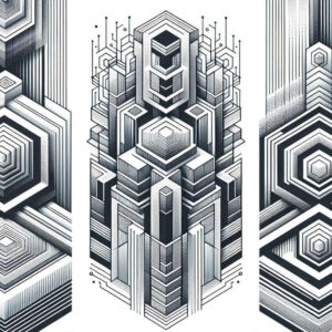 skin-graphic – tattoo design ideas free ai generated – polygonal – for-knee – Gallery: graphic-inkby-ai