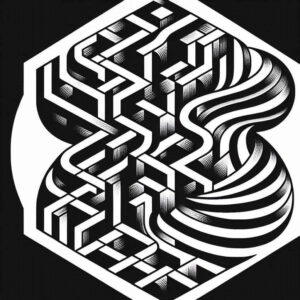 straight-line – tattoo design ideas free ai generated – nested-shapes – for-full-back – Gallery: graphic-inkby-ai