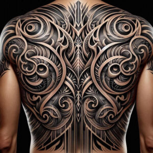 stylized-graphic – tattoo design ideas free ai generated – vintage-style – for-shoulder – Gallery: graphic-inkby-ai