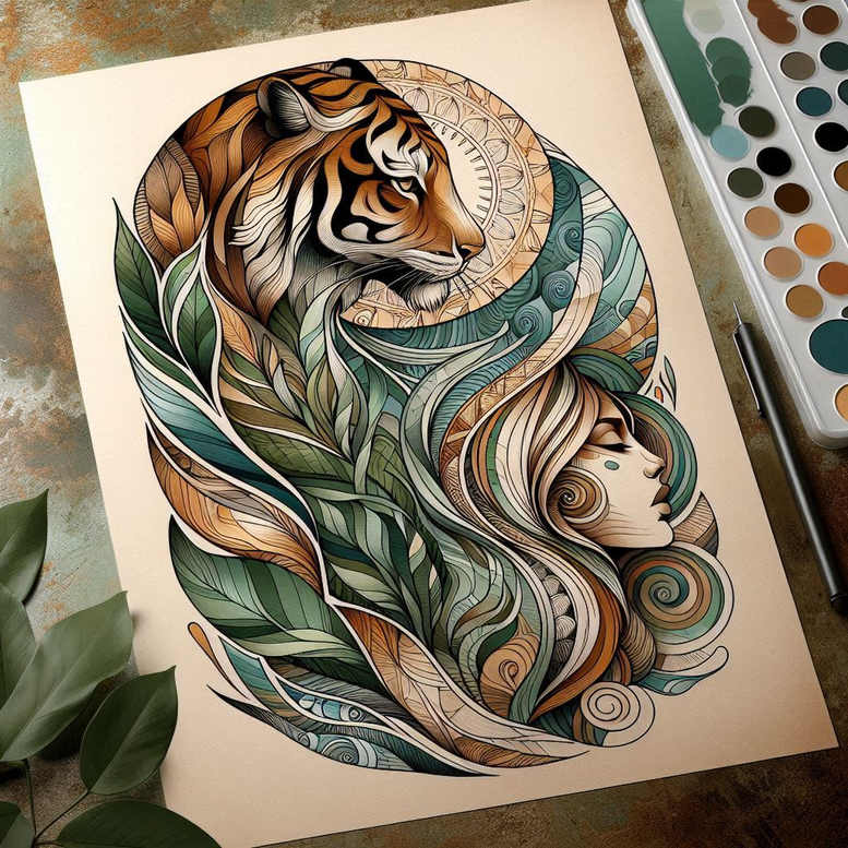 graphic tattoo design ideas spokes crystal shape for arm