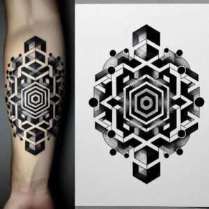 graphic tattoo design ideas intricate web diamond grid meaning perseverance