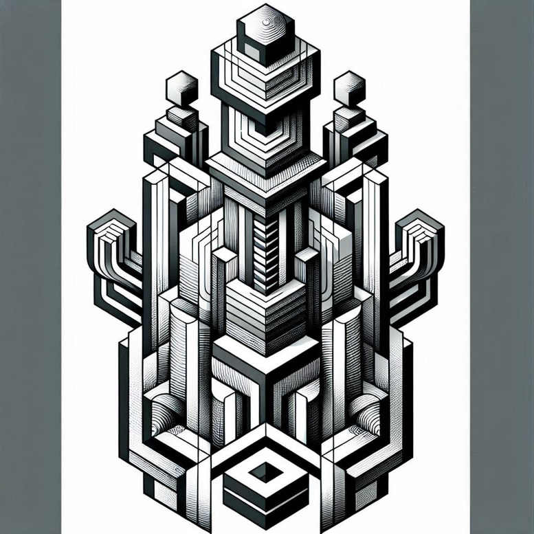 graphic tattoo design ideas radiating symmetry line tessellation stands for perseverance