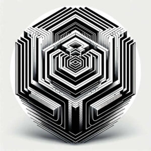 graphic tattoo design ideas ornamental swirl minimal lines for triceps