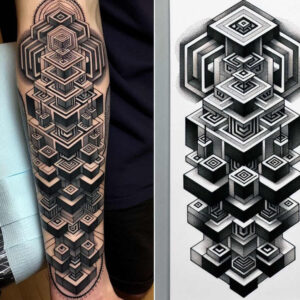 graphic tattoo design ideas spiritual focus sailor motif for scapula