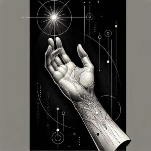hands-in-shadow – tattoo design ideas free ai generated – surrealism-esoteric – for-nape – Gallery: hands-inkby-ai