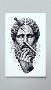 hands-tattoo – tattoo design ideas free ai generated – surrealism-dynamic-shapes – for-side – Gallery: hands-inkby-ai