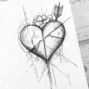 heart-with-life-symbol – tattoo design ideas free ai generated – realism-depth-perception – for-neck – Gallery: hearts-inkby-ai