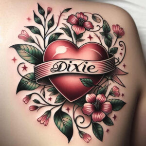 heart-with-shading-realistic – tattoo design ideas free ai generated – surrealism-symbolic – for-stomach – Gallery: hearts-inkby-ai