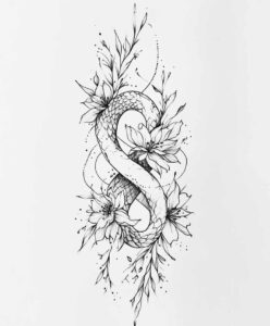 infinity-with-gradient-short-stroke-for-spine – tattoo design ideas free ai generated – Gallery: infinity-signs-inkby-ai