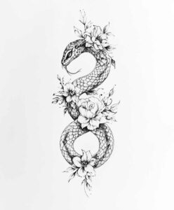 infinity-with-detail-discreet-ink-for-lower-leg – tattoo design ideas free ai generated – Gallery: infinity-signs-inkby-ai