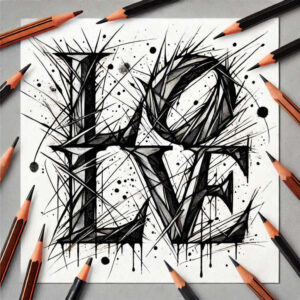 abstract-text-tattoo-neotraditional-vivid-color-for-wrist-side – tattoo design ideas free ai generated – Gallery: inscriptions-inkby-ai