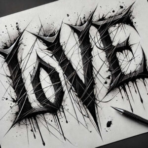 short-text-tattoo-surrealism-translucent-layers-for-calf – tattoo design ideas free ai generated – Gallery: inscriptions-inkby-ai