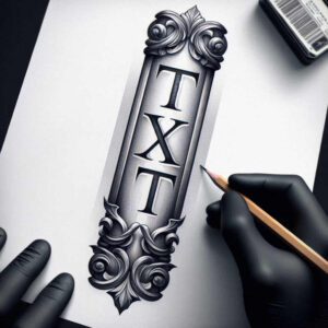tattoo-text-art-surrealism-enigmatic-for-wrist – tattoo design ideas free ai generated – Gallery: inscriptions-inkby-ai