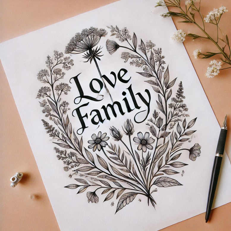 stylized-tattoo-text-neotraditional-enhanced-color-for-lower-chest – tattoo design ideas free ai generated – Gallery: inscriptions-inkby-ai