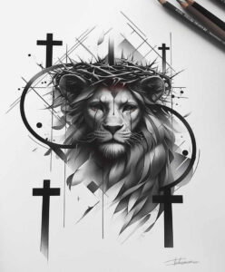 for-arm – tattoo design ideas free ai generated – angelic – for-arm – Gallery: jesus-inkby-ai