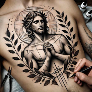 jesus-sacred-art-tattoo-realism-smooth-complexion-for-lower-arm – tattoo design ideas free ai generated – Gallery: jesus-inkby-ai