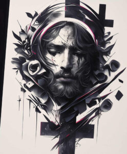 jesus-worship-tattoo-surrealism-imaginative-for-wrist-side – tattoo design ideas free ai generated – Gallery: jesus-inkby-ai