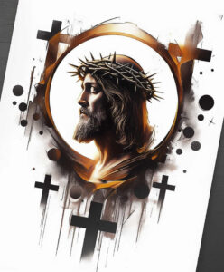 jesus-blessing-tattoo-neotraditional-vivid-gradients-for-back – tattoo design ideas free ai generated – Gallery: jesus-inkby-ai