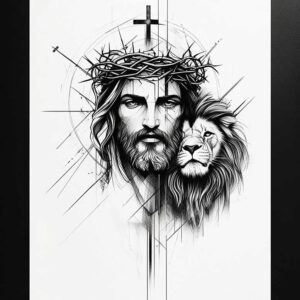 jesus-faith-tattoo-realism-natural-contours-for-back – tattoo design ideas free ai generated – Gallery: jesus-inkby-ai