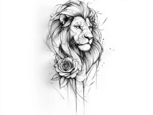 lions tattoo design ideas ethereal textures majestic embodying strength