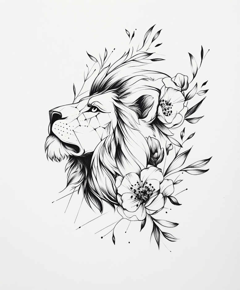 lions tattoo design ideas Realism lifelike eyes symbolic for triceps