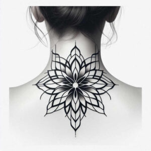 circle-of-life – tattoo design ideas free ai generated – ornamental-rays – for-heel – Gallery: mandalas-and-similar-inkby-ai