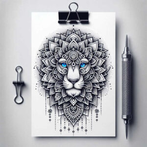 circular-lace – tattoo design ideas free ai generated – ornate – for-hand – Gallery: mandalas-and-similar-inkby-ai