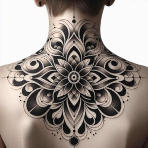 circular-pattern – tattoo design ideas free ai generated – infinite-pattern – for-wrist – Gallery: mandalas-and-similar-inkby-ai
