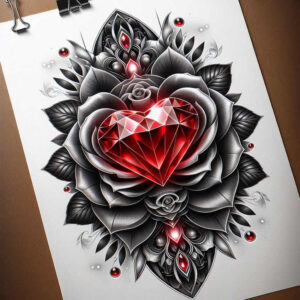 concentric-circles – tattoo design ideas free ai generated – delicate-outline – for-foot – Gallery: mandalas-and-similar-inkby-ai