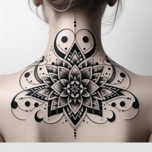 continuous-pattern – tattoo design ideas free ai generated – zen – for-heel – Gallery: mandalas-and-similar-inkby-ai