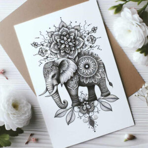 dynamic-center – tattoo design ideas free ai generated – subtle-fill – for-side-torso – Gallery: mandalas-and-similar-inkby-ai