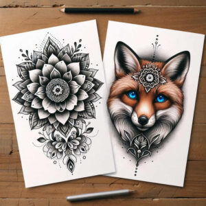 enlightenment – tattoo design ideas free ai generated – fine-line – for-lower-arm – Gallery: mandalas-and-similar-inkby-ai