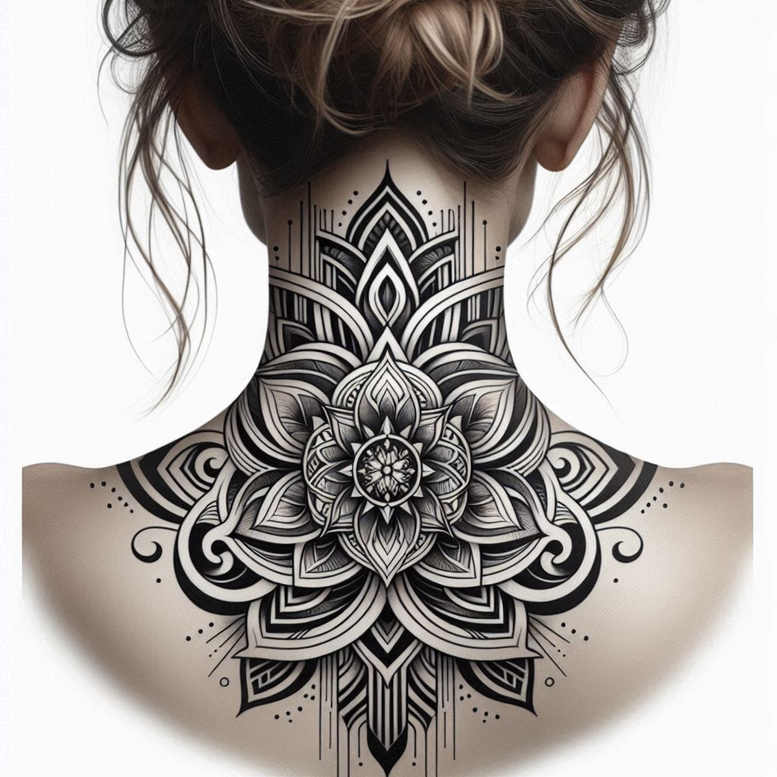 mesmerizing – tattoo design ideas free ai generated – intricate – for-triceps – Gallery: mandalas-and-similar-inkby-ai