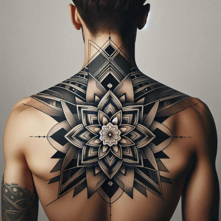 spirituality – tattoo design ideas free ai generated – inward-focus – for-upper-arm – Gallery: mandalas-and-similar-inkby-ai