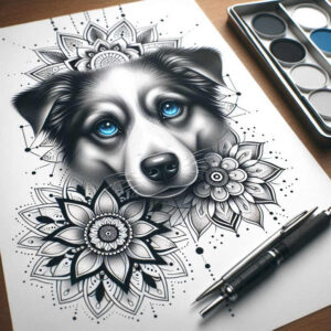 symmetric – tattoo design ideas free ai generated – geometric-pattern – for-heel – Gallery: mandalas-and-similar-inkby-ai