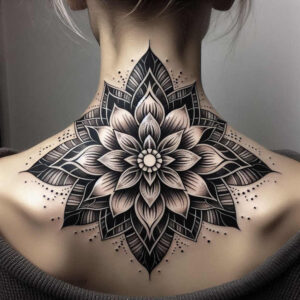 mandalas-and-similar tattoo design ideas concentric circles artistic detail stands for strength