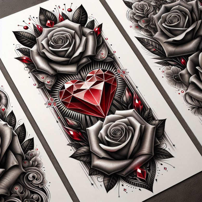 mandalas-and-similar tattoo design ideas puzzle pattern artistic resilience and power