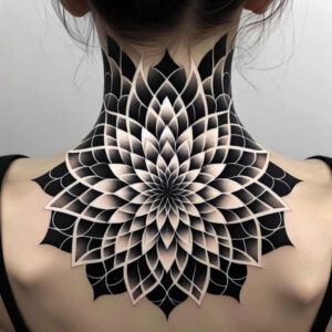 mandalas-and-similar tattoo design ideas unbroken circle balanced design for calf