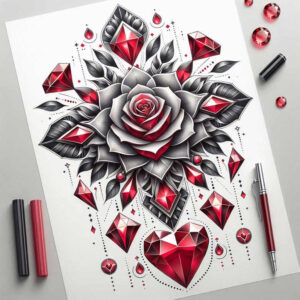 mandalas-and-similar tattoo design ideas fine line complex for collarbone