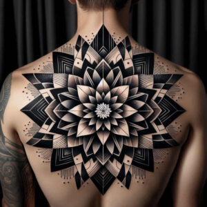 mandalas-and-similar tattoo design ideas circular lace floral motifs for outer arm