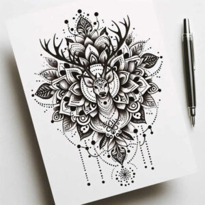 mandalas-and-similar tattoo design ideas spirituality floral motifs perseverance and power