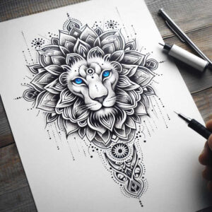 mandalas-and-similar tattoo design ideas repetitive shapes layered for spine