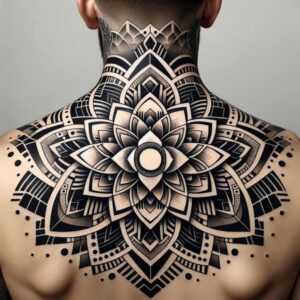 mandalas-and-similar tattoo design ideas circle of life peaceful for abdomen
