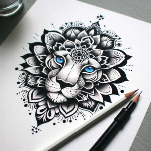 mandalas-and-similar tattoo design ideas delicate arcs repetitive for upper arm