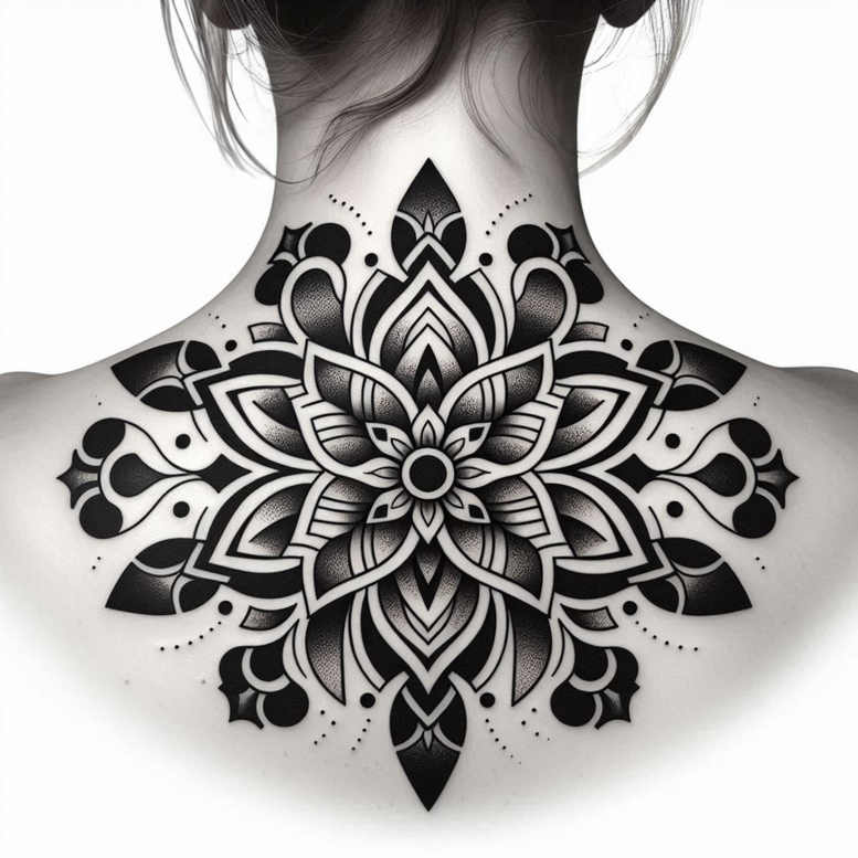mandalas-and-similar tattoo design ideas circular grid ritual meaning strength