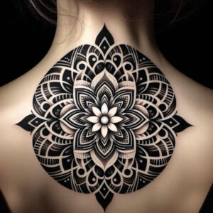 mandalas-and-similar tattoo design ideas ornamental ring ritual represents courage