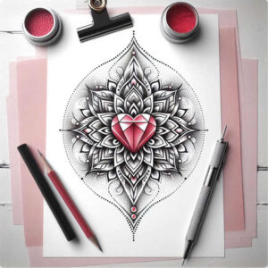 unbroken-circle – tattoo design ideas free ai generated – cosmic – for-knee – Gallery: mandalas-and-similar-inkby-ai