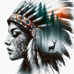 native-ornamental-tattoo-realism-anatomical-accuracy-for-toe – tattoo design ideas free ai generated – Gallery: native-american-women-inkby-ai