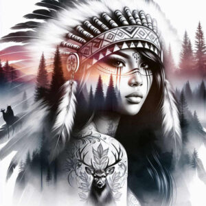 native-american-tattoo-realism-real-ink-flow-for-abdomen – tattoo design ideas free ai generated – Gallery: native-american-women-inkby-ai