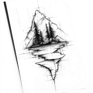 fauna-tattoo – tattoo design ideas free ai generated – realism-illustrative-style – for-knee – Gallery: nature-inkby-ai